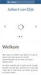Mobile Screenshot of jolbertvandijk.nl